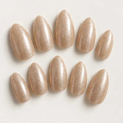 Champagne shimmer, all-day glow